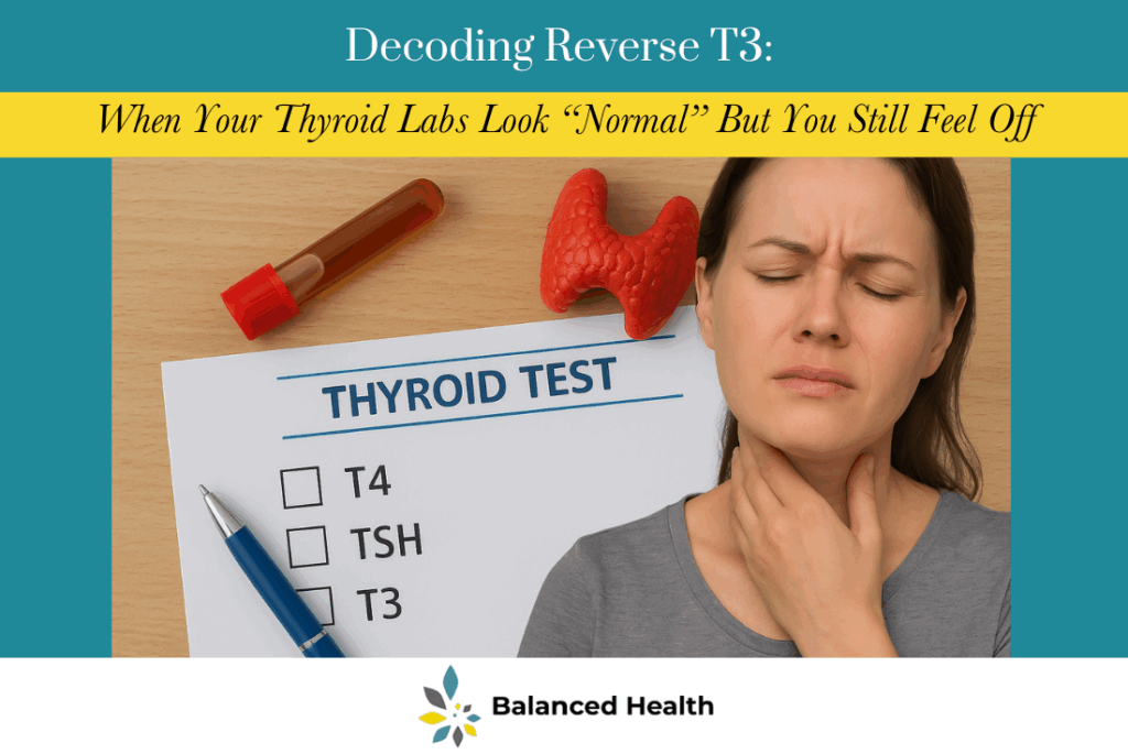 Decoding Reverse T3: When Your Thyroid Labs Look “Normal” But You Still Feel Off